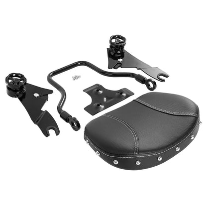 Detachable Backrest Sissy Bar Fit For Harley Davidson Touring 2009-2025 25 Black