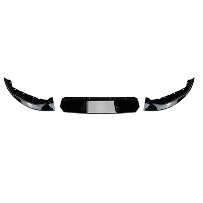 Front Bumper Lip Splitter Black ABS For BMW 5 Series G30 G31 G38 M Sport 2021-22