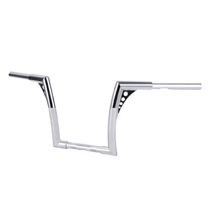 Chrome 12" Rise 1.25'' Ape Hanger Handle Bar For Harley Sportster XL 883 Softail