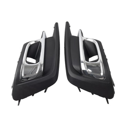 1 Pair Front Bumper Fog Light Bezel Cover For Subaru Legacy 2.5i 2018-2019