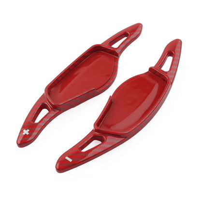 Steering Wheel Paddle Shifter Extension Red For BMW 3/5/6/7/8 Series X3 X4 X5