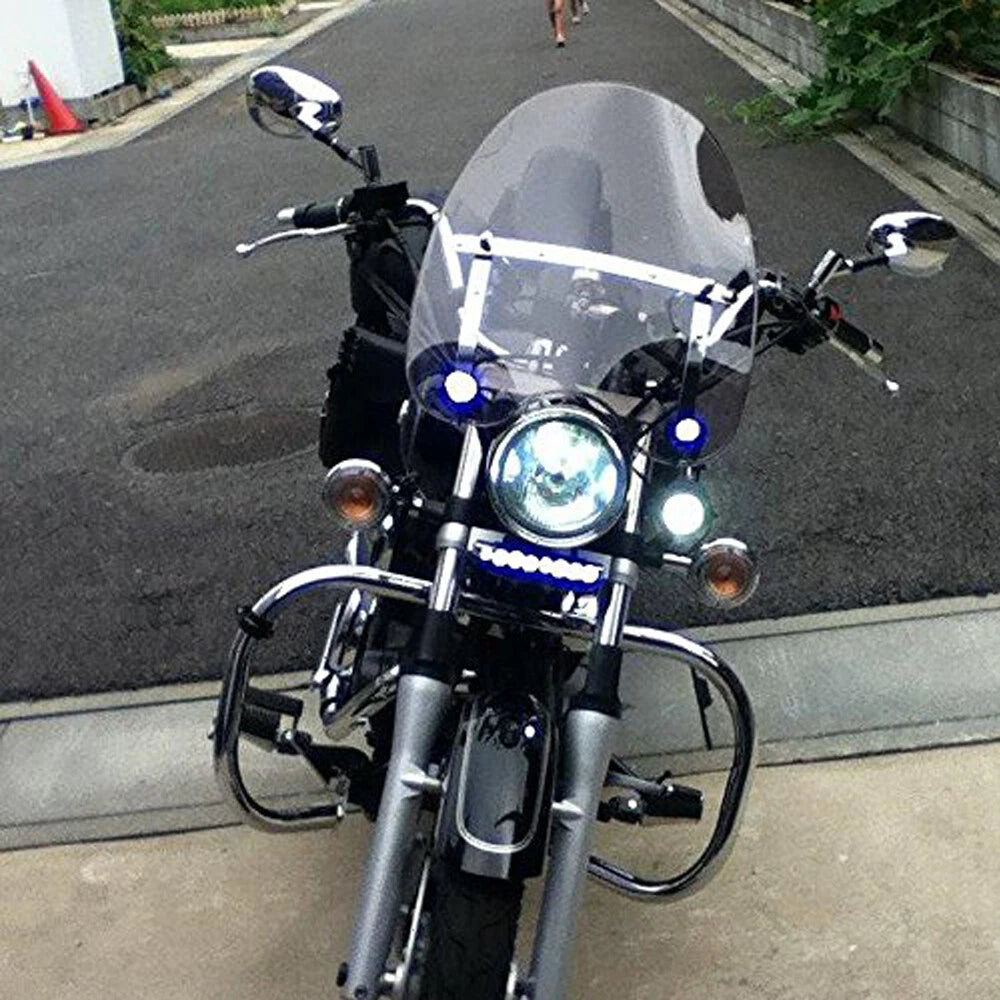 Clear Windshield For Harley Touring Softail Dyna Sportster VRXSE Road Glide US