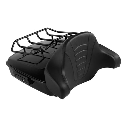 Chopped Trunk Pad  Rack Plate For Harley Touring Electra Glide Road King 2014-Up
