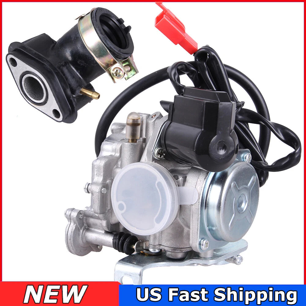 GY6 139QMB 50cc Performance Carburetor 18MM for 49 80cc 4 Stroke Scooter Taotao