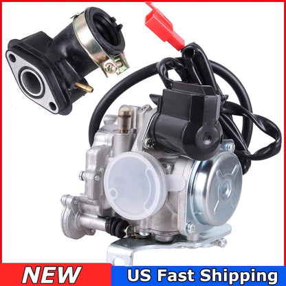 GY6 139QMB 50cc Performance Carburetor 18MM for 49 80cc 4 Stroke Scooter Taotao