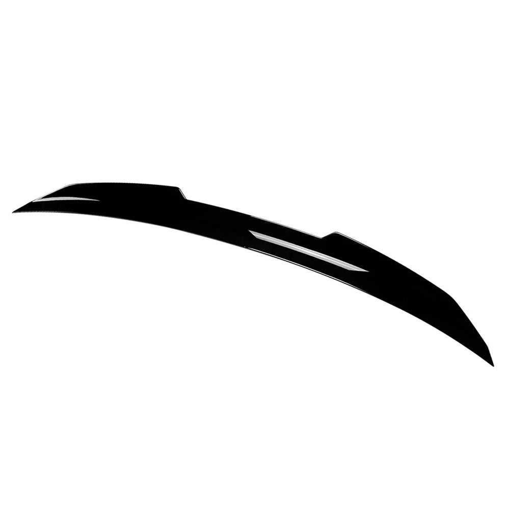 1Pc Glossy Black Rear Trunk Spoiler For Audi A5 S5 8T 4 Door Sportback 2007-2016