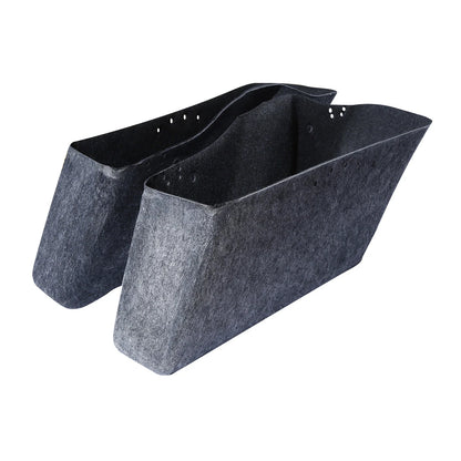 Drop-in Saddlebag Insert Carpet Liner Fit For Harley Touring Electra Glide 14-Up