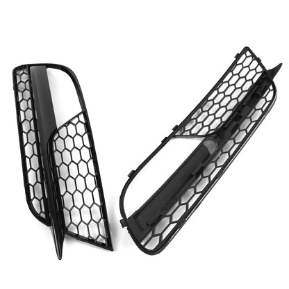 Honeycomb Front Bumper Fog Light Grille For Audi A5 Regular Model 2012-2016