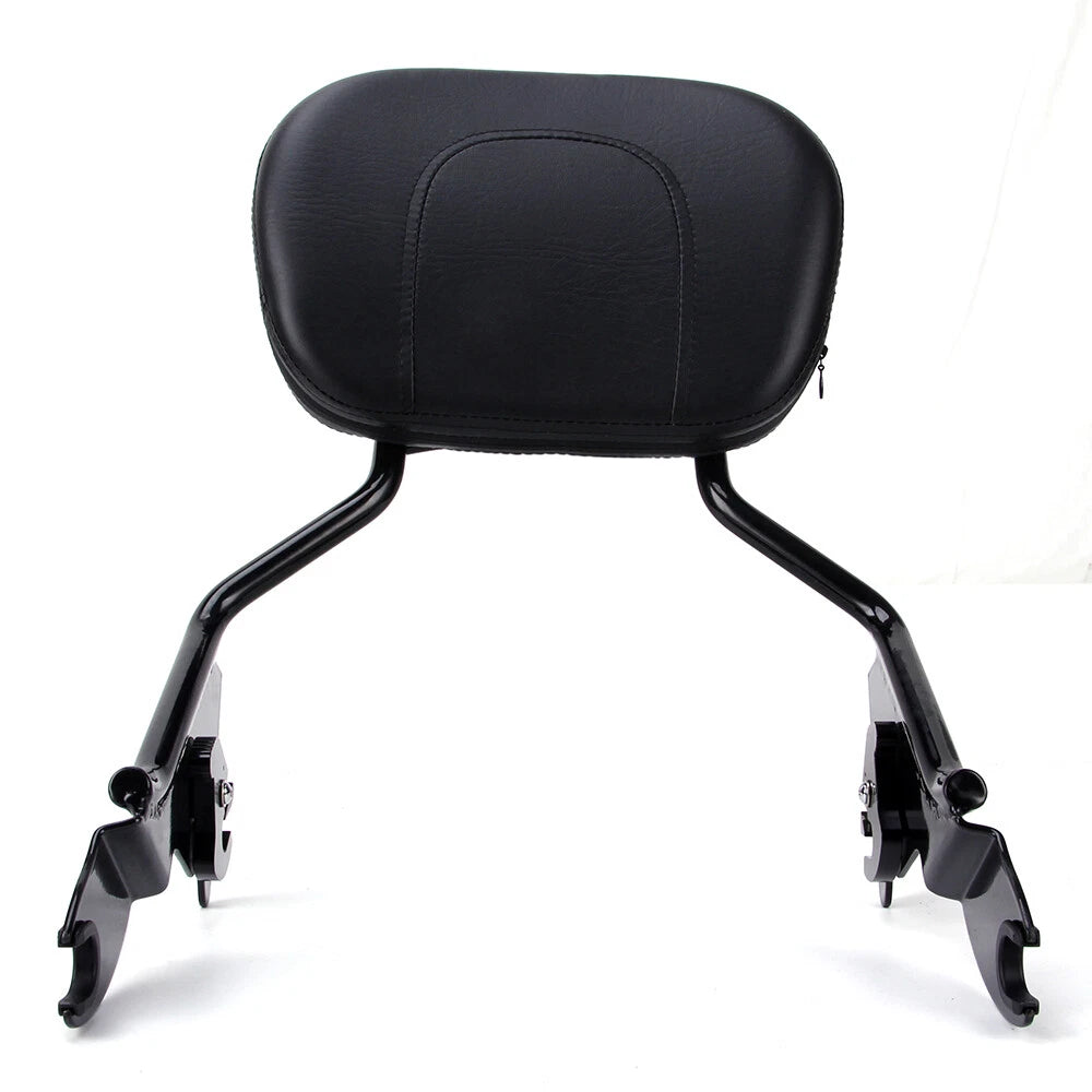 Backrest Sissy Bar w/ Docking Hardware Kit For Harley Street Electra Glide 14-22