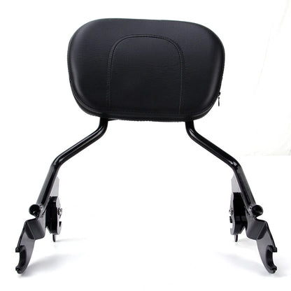 Backrest Sissy Bar w/ Docking Hardware Kit For Harley Street Electra Glide 14-22