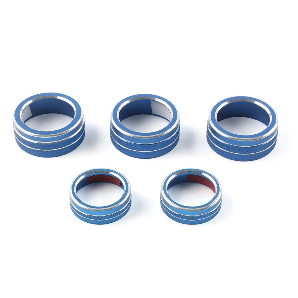 Control Switch Knob Ring Cover Trim Fit Honda Accord 10th Generation 18-22 Blue