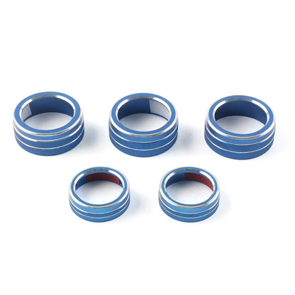 Control Switch Knob Ring Cover Trim Fit Honda Accord 10th Generation 18-22 Blue