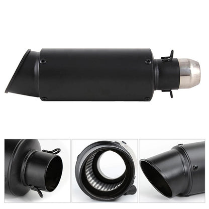 Motorcycle Exhaust Muffler Pipe Slip-On Universal For YZF R6 R1 GSXR 750 CBR600