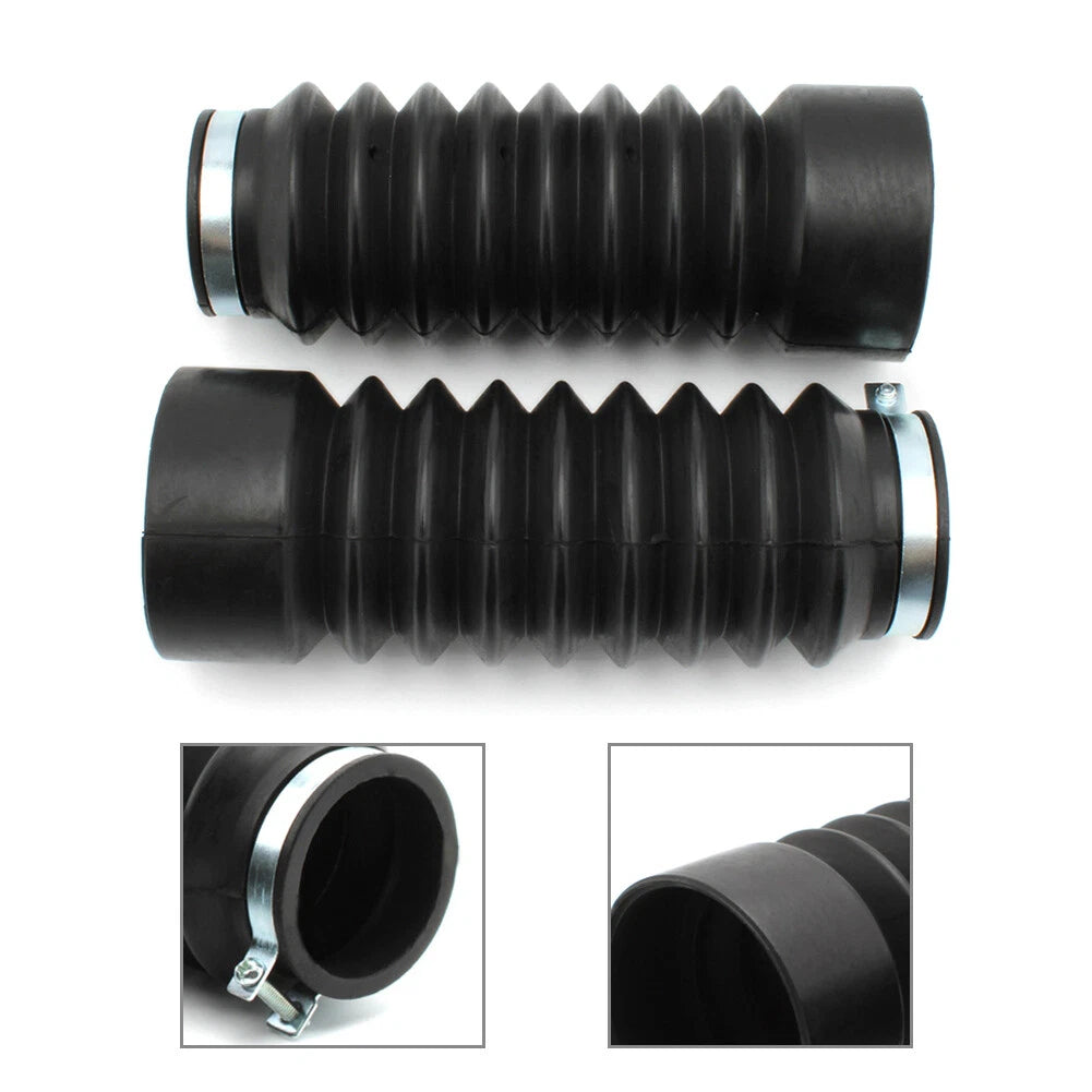 Front Fork Dust Cover Gaiters Boots A96-38018 For T100 Hinkley 2001-2013 Rubber