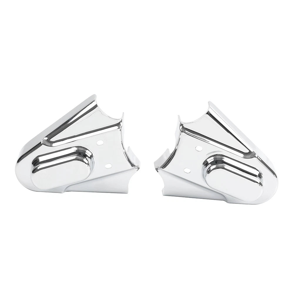Chrome Rear Phantom Swingarm Axle Covers Kit For Harley Softail Bad Boy Heritage