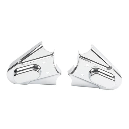 Chrome Rear Phantom Swingarm Axle Covers Kit For Harley Softail Bad Boy Heritage