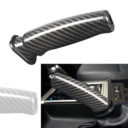 Carbon Fiber Handbrake Handle Protector for Toyota Land Cruiser Prado 2014-2019