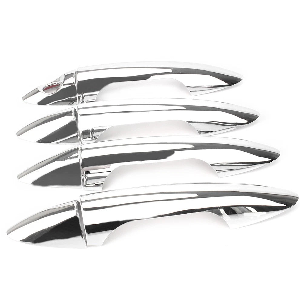 Door Handle Cover Molding Trim Chrome Fit Hyundai Accent Solaris Verna 2011-16