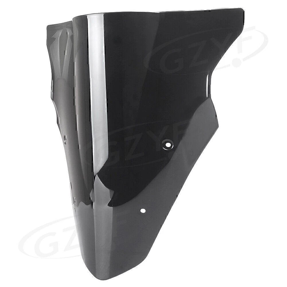 ABS Front Motorcycle Windscreen Double Bubble Screen For Kawasaki ER6F 2012-2016