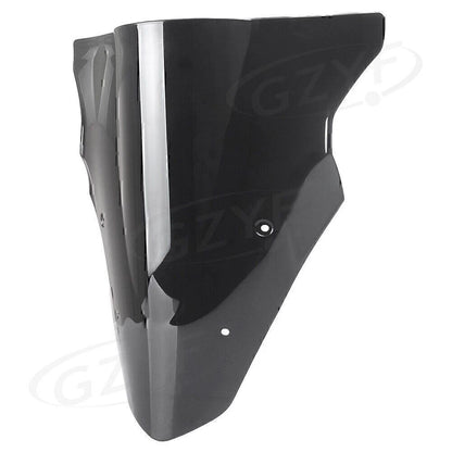 ABS Front Motorcycle Windscreen Double Bubble Screen For Kawasaki ER6F 2012-2016