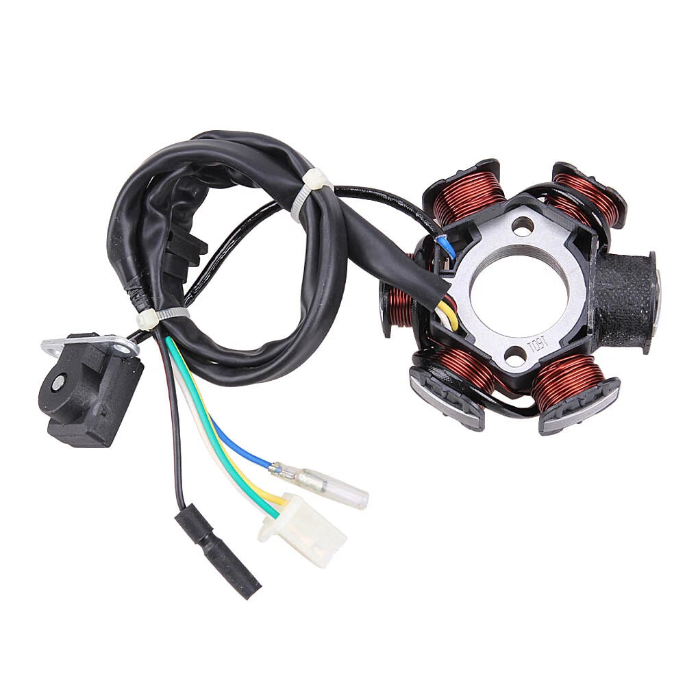 Chinese Stator Magneto 6 Coil 6 Pole GY6 50cc Scooter ATV Jonway TaoTao ROKETA