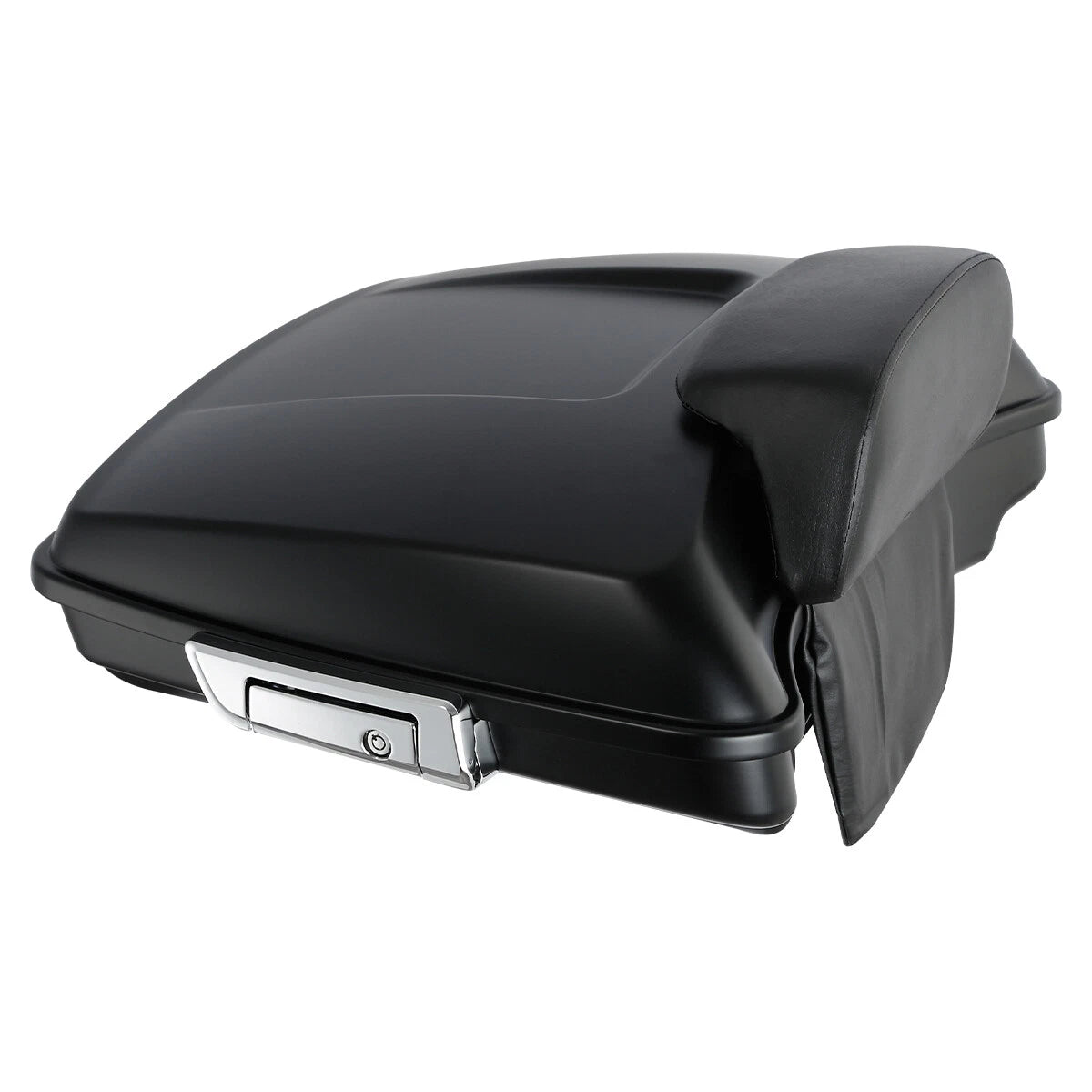 Matt Black Razor Trunk Pad Mount Rack Fit For Harley Touring Road Glide 97-2008