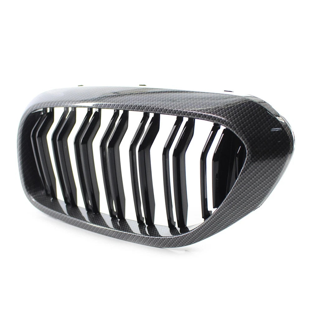 Carbon Fiber Style Front Grille for BMW 5 Series G30 G31 G38 530i 540i 17-19