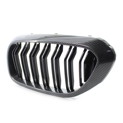 Carbon Fiber Style Front Grille for BMW 5 Series G30 G31 G38 530i 540i 17-19