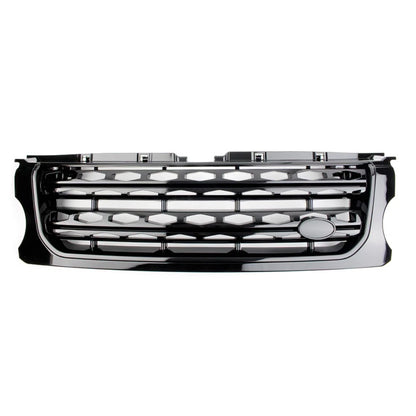 1pc Black Front Bumper Honeycomb Grille For Land Rover LR4 LR057534 2014-2016