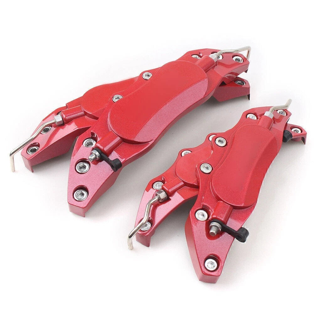 Metal 3D Universal Style Brake Caliper Cover Front&Rear For 14-17" Wheels 4PCS