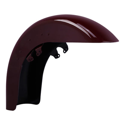 Front Fender Fit For Harley Street Road Glide King 2014-Up 15 Midnight Crimson
