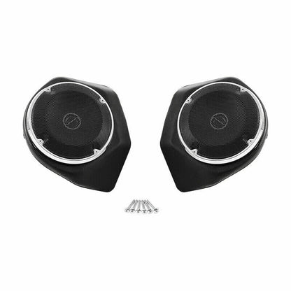 King Trunk &Speakers Fit For Harley Touring Street Road Glide King 2014-Up Black
