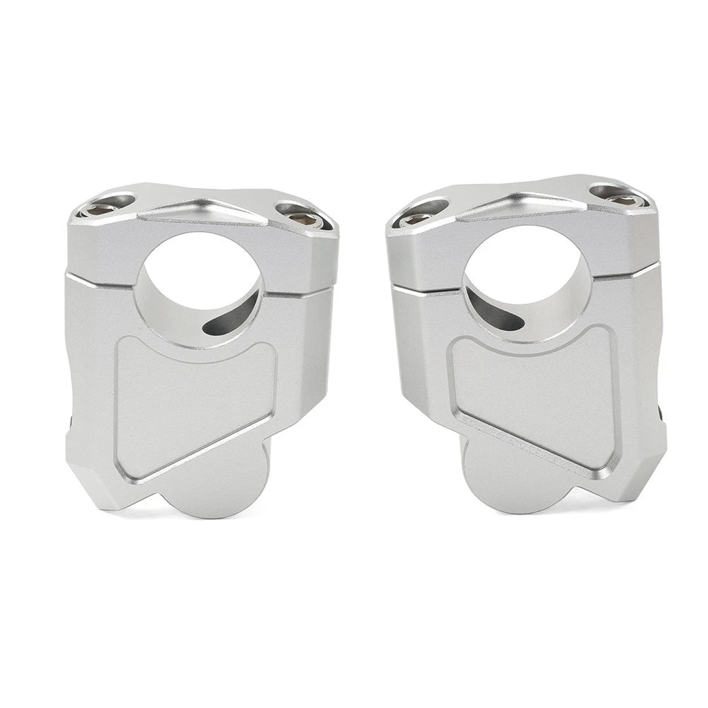 Motorcycle 28mm 1 1/8 Handlebar Mount Clamp Riser For Honda Suzuki Kawasaki US