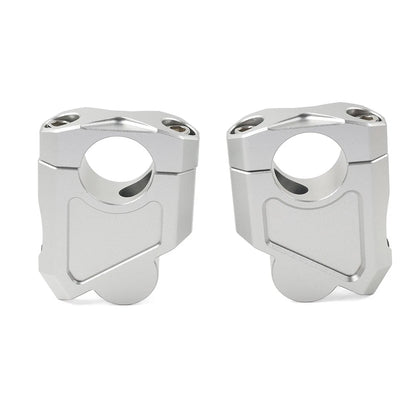 Motorcycle 28mm 1 1/8 Handlebar Mount Clamp Riser For Honda Suzuki Kawasaki US