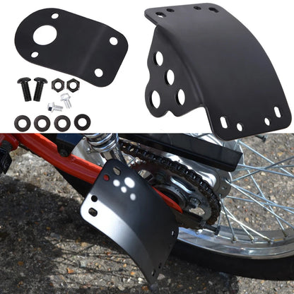 Motorcycle Taillight License Plate Holder Side Mount Bracket For Harley Chopper