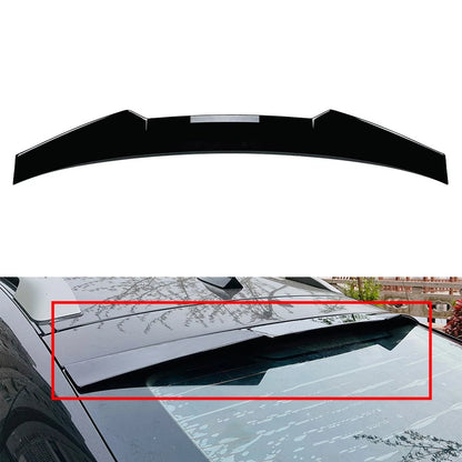 Glossy Black Rear Window Roof Spoiler Wing Lip For BMW X6 E71 E72 2008-2014