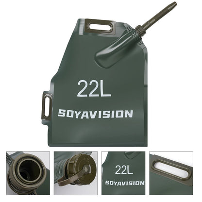 22L Soft Oil Bag Bladder Outdoor Supplies Liquid Storage Fuel Container Car Moto