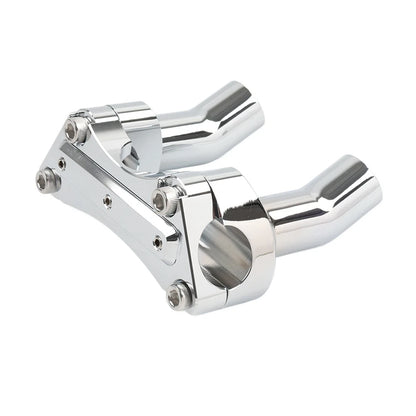 3.5" Handlebar Riser & Top Clamp Fit Harley Fat Boy Heritage Softail FXST FLSTN