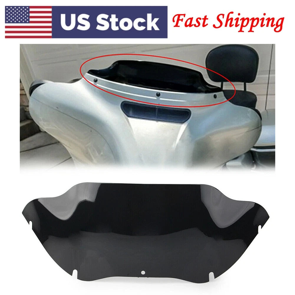 9.5"Wave Windshield Windscreen For Harley Touring Electra Street Glide 96-13 US