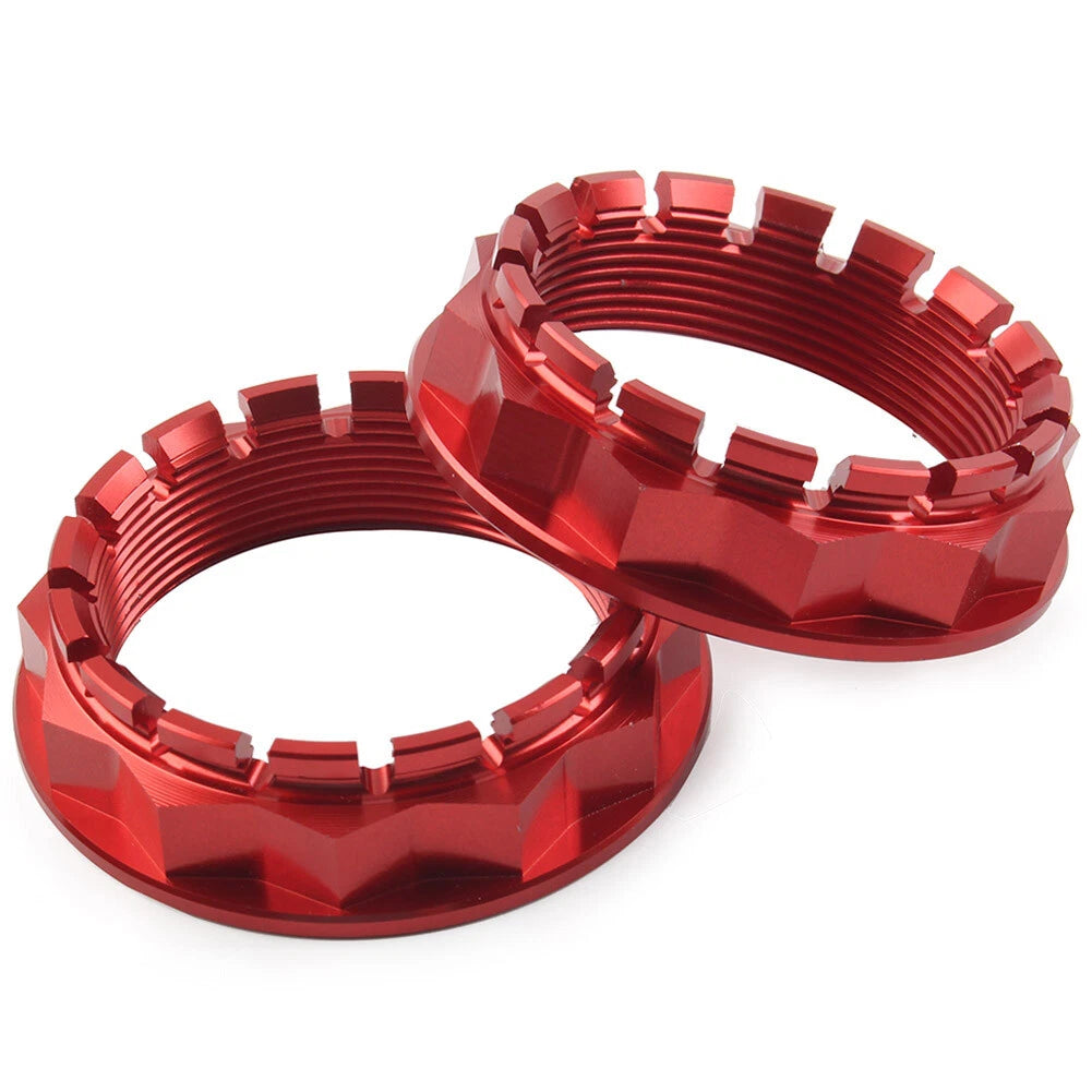 Rear Wheel Axle Nut Fit For Ducati V4 1098 1198 1199 1299 Motorcycle Red 2PCS