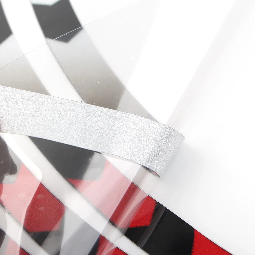 Fit HONDA XR650L 93-2021 XR250l 91-02 Rim Wheel Stripes Decals Tape Stickers red