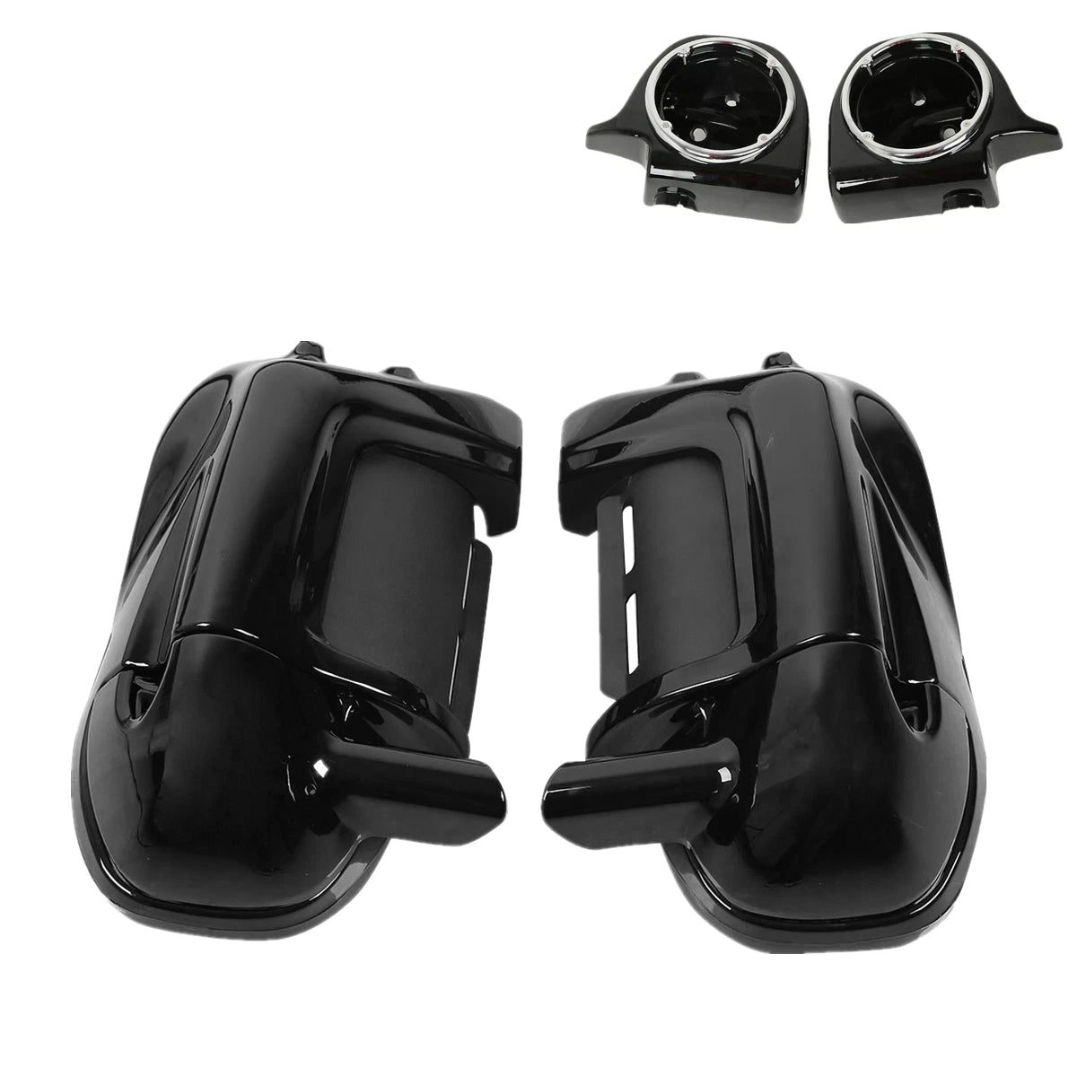 Lower Vented Fairings Speaker Pods &Crash Bar Fit For Harley Electra Glide 09-13