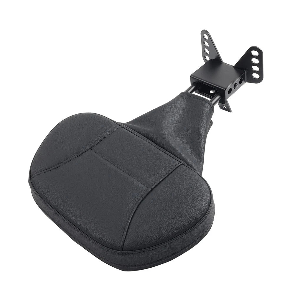Adjustable Driver Rider Backrest Pad For Harley Touring Glide Road King 1988-08