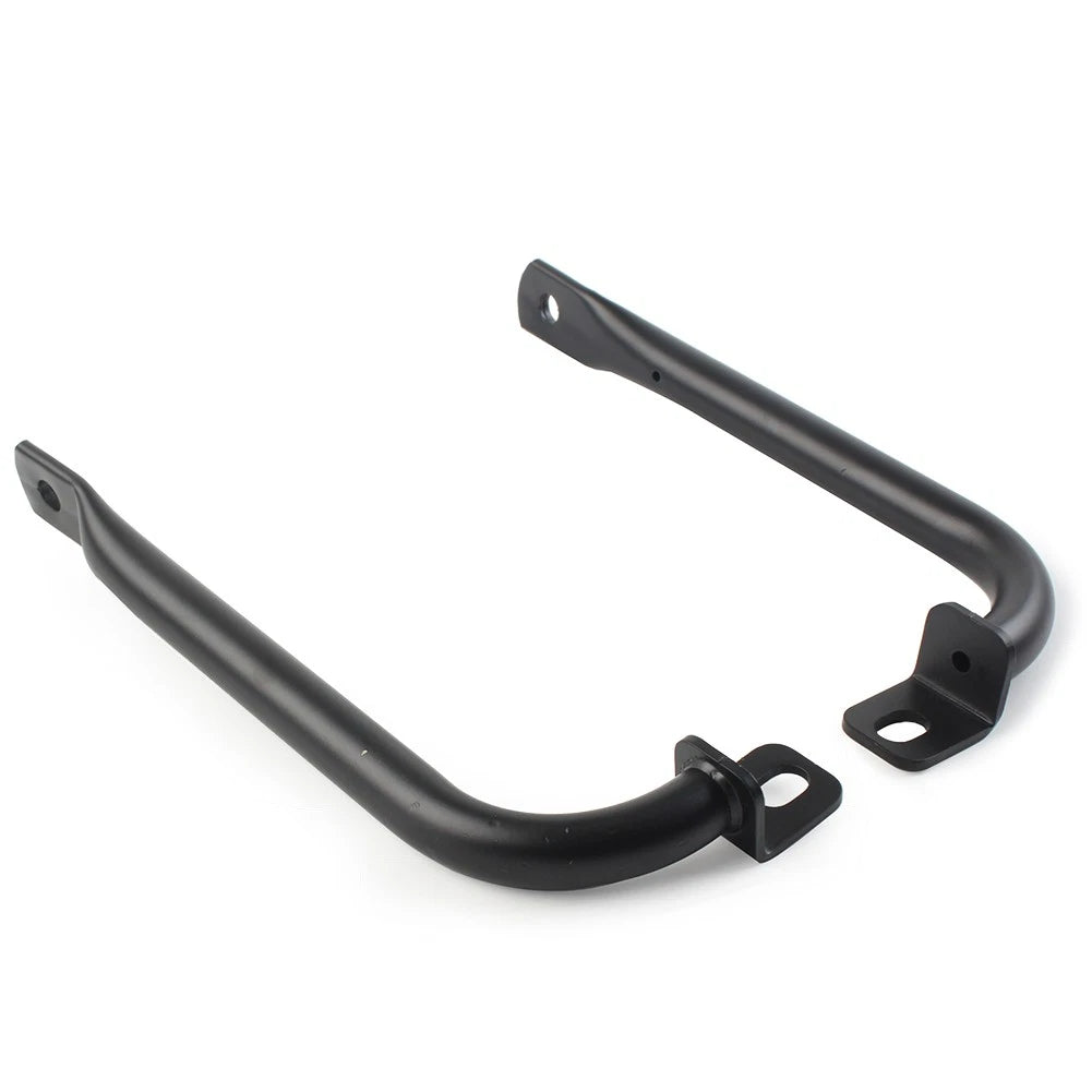 Black Passenger Rear Assist Grab Rear Armrest Handle For KAWASAKI Z900RS 18-23