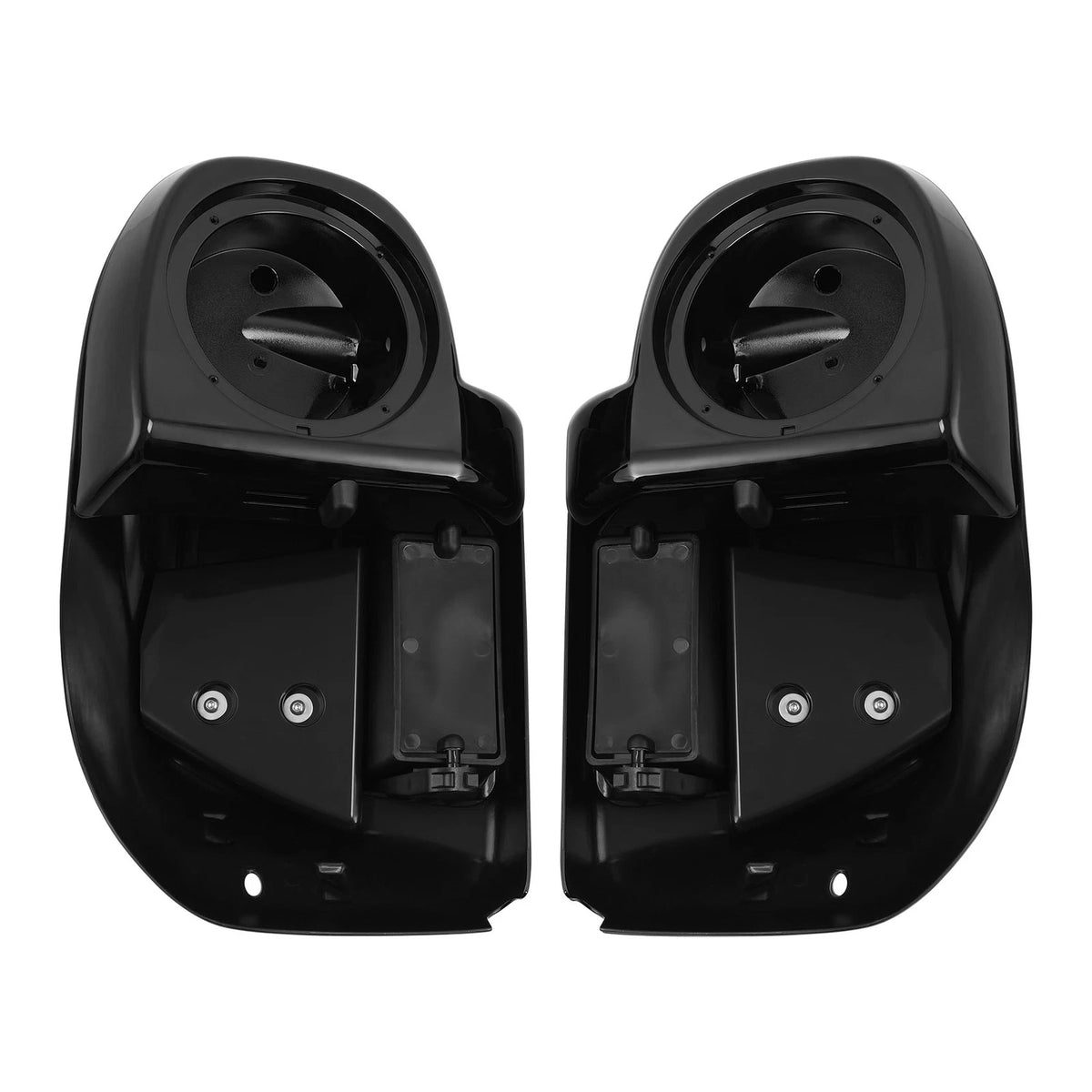 Lower Vented Fairing + 6.5"Speaker Box Pod Fit For Harley Touring Glide FL 14-24