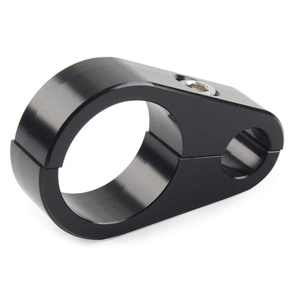 Motor Brake Clutch Cable Wire Clamp Clip Fit For Harley 1'' Handlebar Black