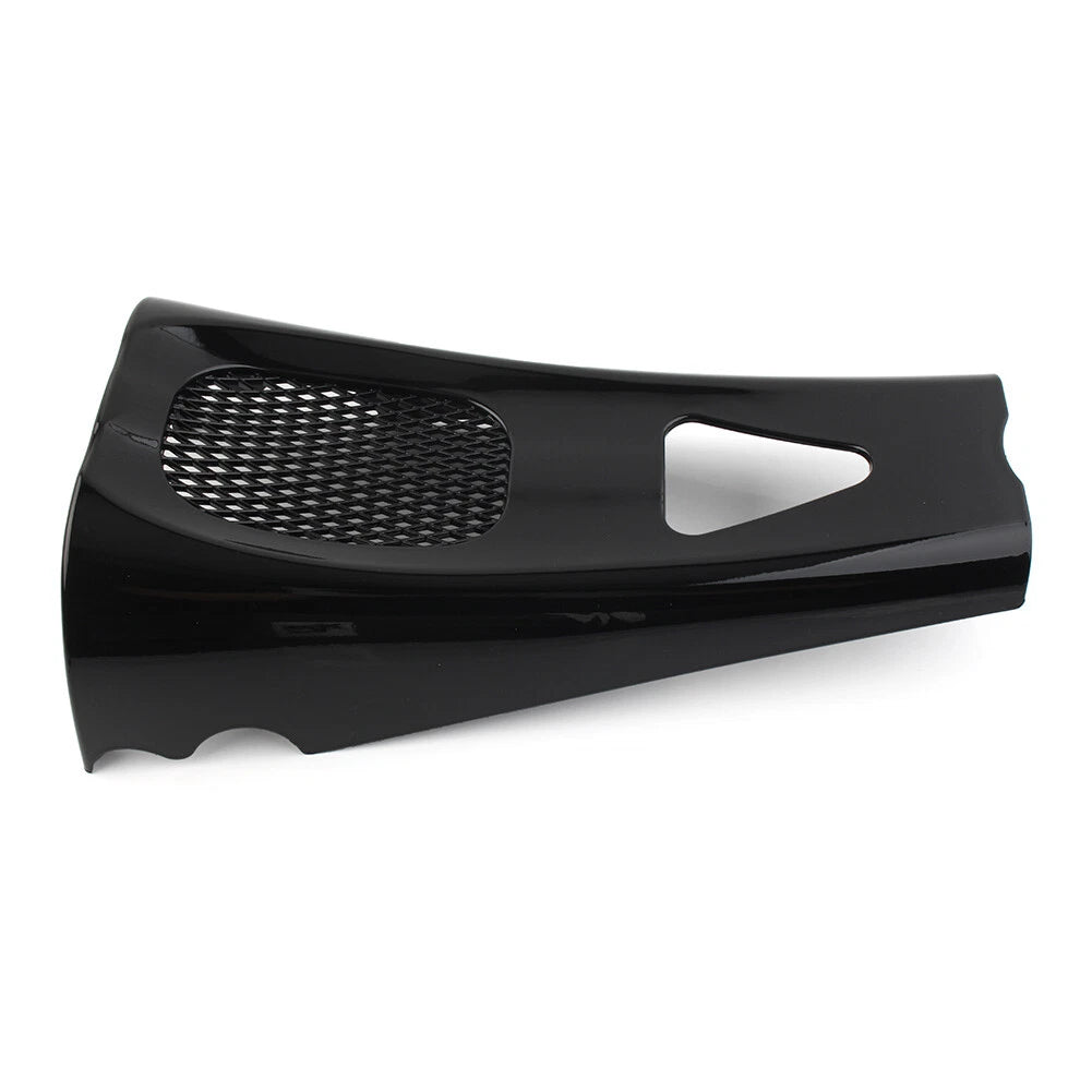 Stretched Chin Spoiler Scoop For M8 Harley Touring Road  2017+ Glossy Black USA