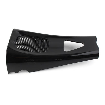 Stretched Chin Spoiler Scoop For M8 Harley Touring Road  2017+ Glossy Black USA