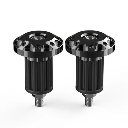 7/8'' Dirt Bike Handlebar Grips Handle Bar End Cap Plugs Slider Black Motor US