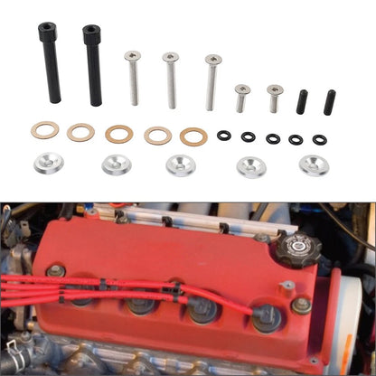 Engine Valve Cover Washer Seal Bolt Set For Honda Civic CR-X 1.5L 1.6L D-Series